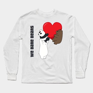 We Bare Bears Long Sleeve T-Shirt